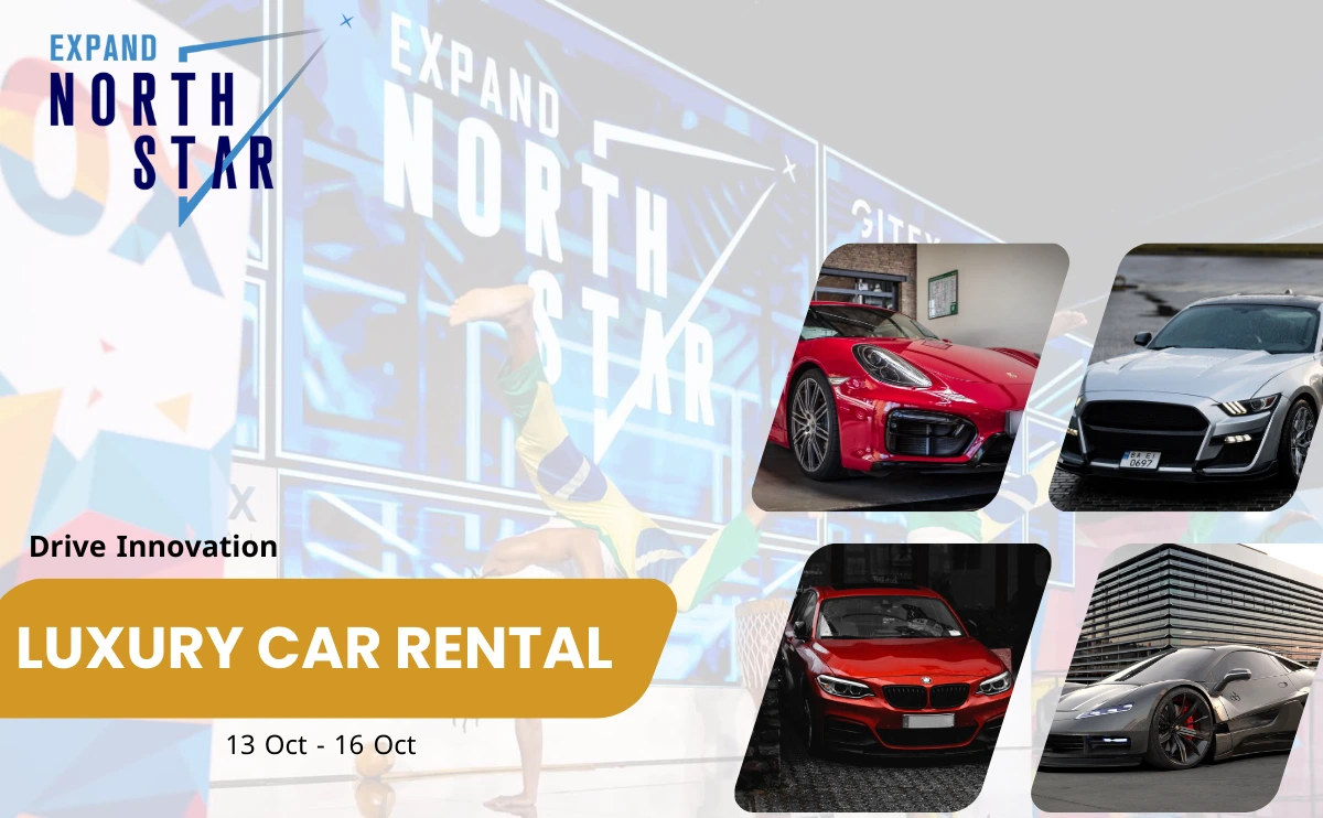 Drive Innovation with Luxury Car Rentals for Expand North Star 2024
