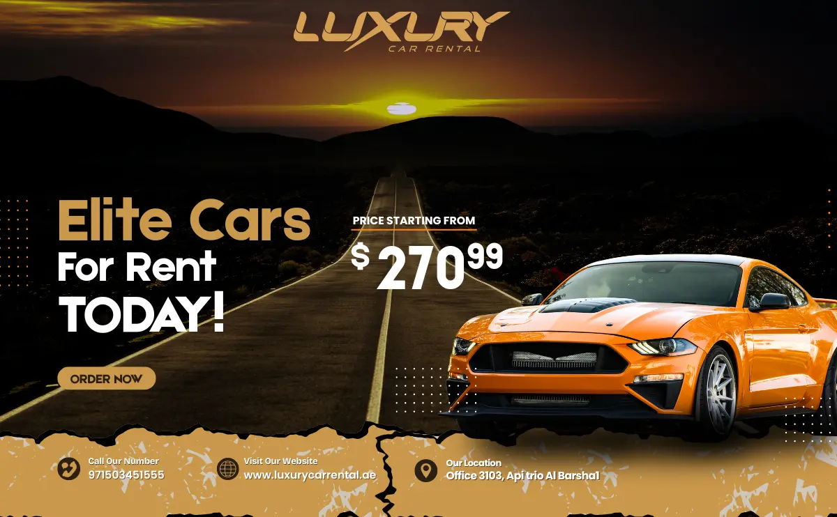10  سيارات فاخرة للنخبة في دبي يجب عليك تجربتها عند استئجار سيارة من شركة تأجير السيارات الفاخرة