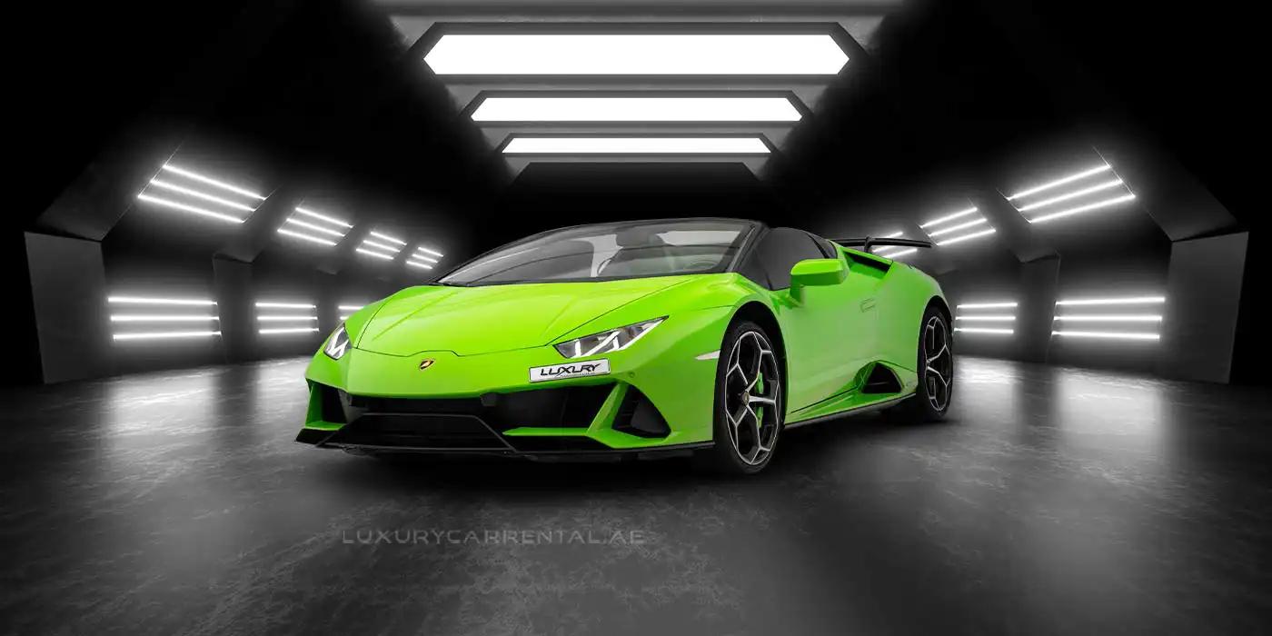 Lamborghini Huracan Evo Spider Green