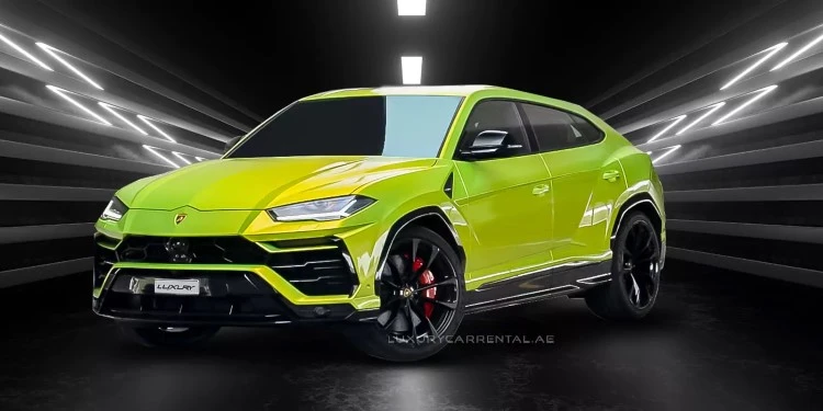 Lamborghini Urus Neon Green 2022