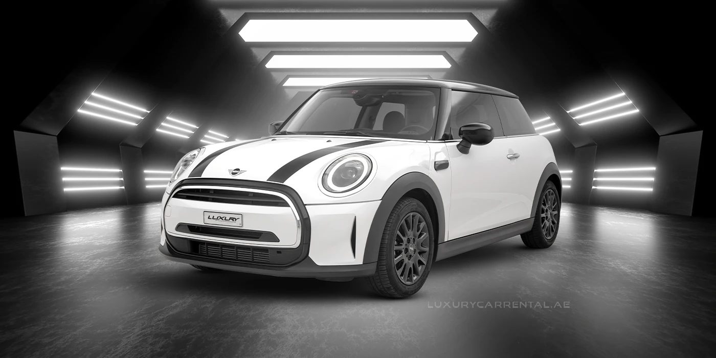 Mini Cooper White