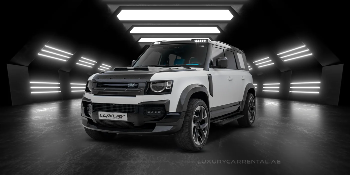 Land Rover Defender Khan White
