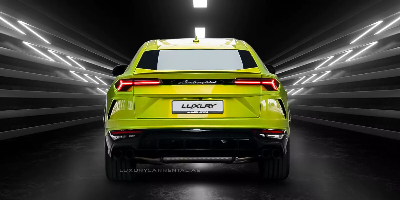 Lamborghini Urus Neon Green 2022